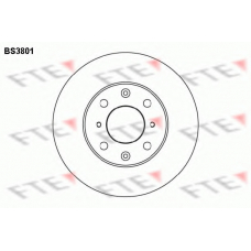 BS3801 FTE Тормозной диск