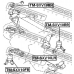 TM-SXV10LH FEBEST Подвеска, двигатель