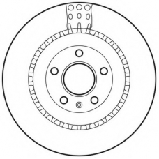 562735BC BENDIX Тормозной диск