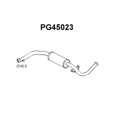 PG45023 VENEPORTE Глушитель выхлопных газов конечный