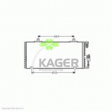 94-5854 KAGER Конденсатор, кондиционер