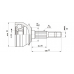 CVJ5007.10 OPEN PARTS Шарнирный комплект, приводной вал