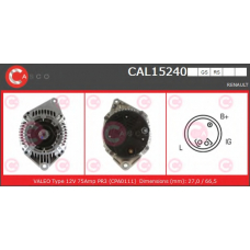 CAL15240GS CASCO Генератор