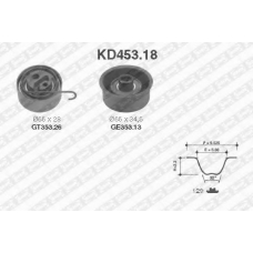 KD453.18 SNR Комплект ремня грм