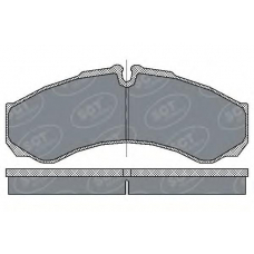 SP 212 SCT Комплект тормозных колодок, дисковый тормоз