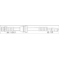 G1904.34 WOKING Тормозной шланг