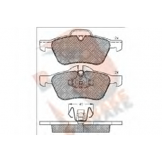 RB1434 R BRAKE Комплект тормозных колодок, дисковый тормоз