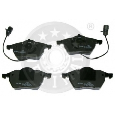 10189 OPTIMAL Комплект тормозных колодок, дисковый тормоз