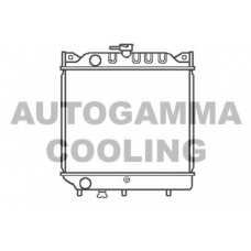 102332 AUTOGAMMA Радиатор, охлаждение двигателя