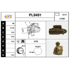 PL9491 SNRA Стартер