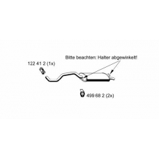 640282 ERNST Глушитель выхлопных газов конечный