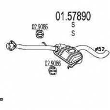 01.57890 MTS Средний глушитель выхлопных газов