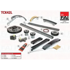 TCK42L FAI AutoParts Комплект цели привода распредвала