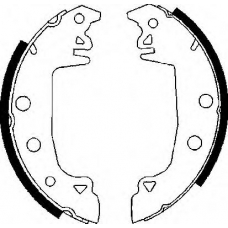 BS865 QUINTON HAZELL Комплект тормозных колодок