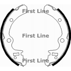 FBS187 FIRST LINE Комплект тормозных колодок