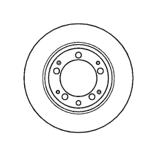 NBD939 NATIONAL Тормозной диск