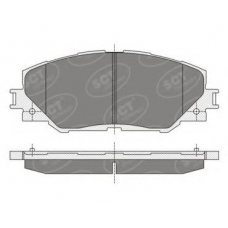 SP 342 SCT Комплект тормозных колодок, дисковый тормоз