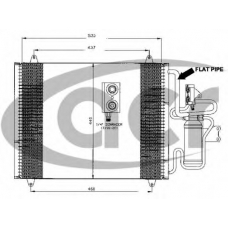 300455 ACR Конденсатор, кондиционер