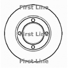 FBD287 FIRST LINE Тормозной диск