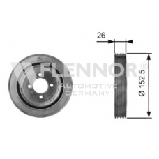 FVD99533 FLENNOR Ременный шкив, коленчатый вал