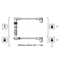 941318111158 MAGNETI MARELLI Комплект проводов зажигания