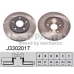 J3302017 NIPPARTS Тормозной диск