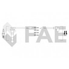 85801 FAE Комплект проводов зажигания