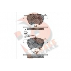 RB1395 R BRAKE Комплект тормозных колодок, дисковый тормоз