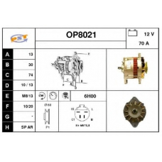 OP8021 SNRA Генератор