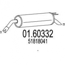 01.60332 MTS Глушитель выхлопных газов конечный