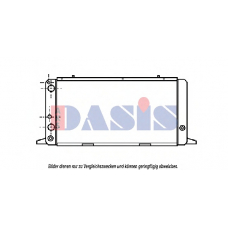 480015N AKS DASIS Радиатор, охлаждение двигателя