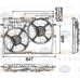 8EW 351 040-611 HELLA Вентилятор, охлаждение двигателя