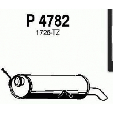 P4782 FENNO Глушитель выхлопных газов конечный