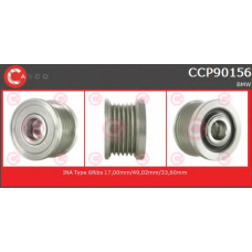 CCP90156 CASCO Ременный шкив, генератор