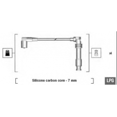 941125320684 MAGNETI MARELLI Комплект проводов зажигания