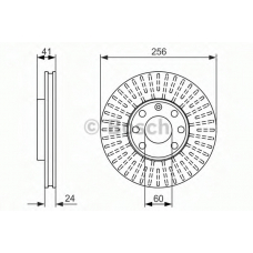 0 986 479 855 BOSCH Тормозной диск