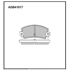 ADB41017 Allied Nippon Тормозные колодки