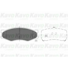 KBP-6522 KAVO PARTS Комплект тормозных колодок, дисковый тормоз