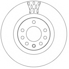 562303BC BENDIX Тормозной диск