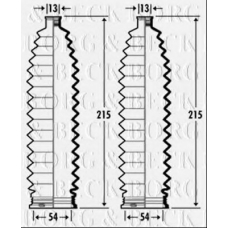 BSG3352 BORG & BECK Пыльник, рулевое управление