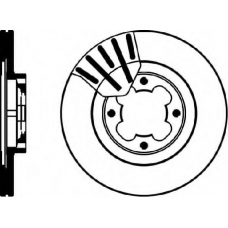 MDC805 MINTEX Тормозной диск