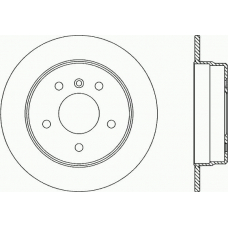 BDR1952.10 OPEN PARTS Тормозной диск