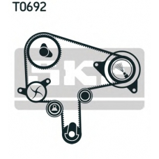 VKMS 94612 SKF Комплект ремня грм