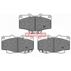 JQ1013704 KAMOKA Комплект тормозных колодок, дисковый тормоз