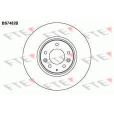 BS7482B FTE Тормозной диск