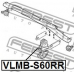 VLMB-S60RR FEBEST Подвеска, двигатель