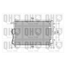 QCN596 QUINTON HAZELL Конденсатор, кондиционер