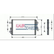 1720291 KUHLER SCHNEIDER Конденсатор, кондиционер