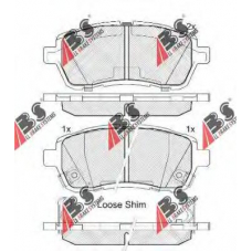37606 OE ABS Комплект тормозных колодок, дисковый тормоз