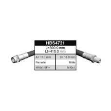 HBS4721 QUINTON HAZELL Тормозной шланг